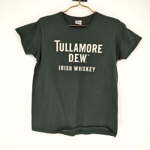 Tullamore Dew Irish Whiskey Womens Dark Green Crewneck T-shirt / Tee - Size M